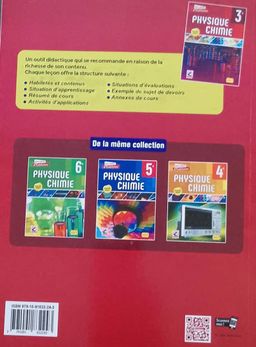 Mon Livre de Physique-Chimie - 3ieme (JD Editions)