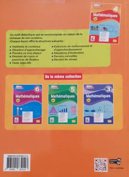 Mathematique / Cahier d’habileté - 4ieme (JD Editions)