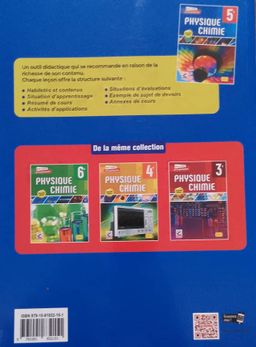 Physique-Chimie / Cahier d’habileté - 5ieme (JD Editions)