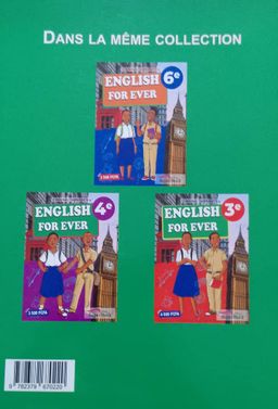 Anglais - English for Ever 5ieme (SuperNova)