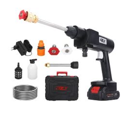 48VF High Pressure Cordless Car Washer Wireless Spray Portable Water Cleaning Machine for Gardening with two Lithium Battery 🔋 