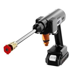 48VF High Pressure Cordless Car Washer Wireless Spray Portable Water Cleaning Machine for Gardening with two Lithium Battery 🔋 