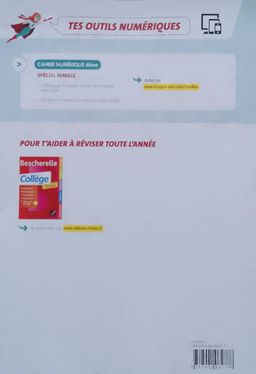 Cahier de Français (Hatier) - 6ieme