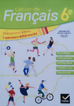 Cahier de Français (Hatier) - 6ieme