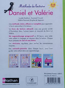 Daniel et Valerie, Methode de Lecture Traditionnelle - De 5 a 6 ans (Nathan)
