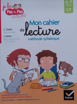 Mon Cahier de Lecture, méthode syllabique (Hatier) - CP
