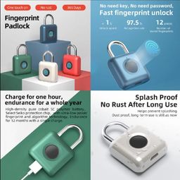 C 2379. Fingerprint Smart Padlock