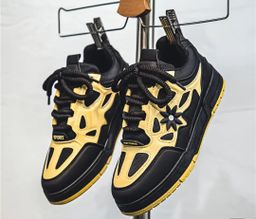 Chaussures de skateboard tendance à lacets pour hommes