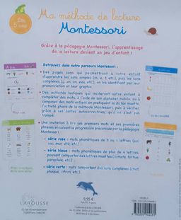 Ma Méthode de Lecture Montessori (Larousse) - 5ans