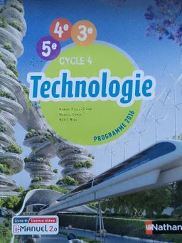 Technologie (Nathan) - 5ieme / 4ieme / 3ieme