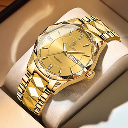 BINBOND B5552 Waterproof Luminous Fashion Quartz Watches Fashion Men Watch Stainless Steel Band Wristwatch