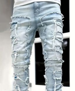 Jean slim ajusté tendance et confortable 