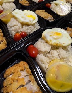 Katsu Chicken Rice With SE sauce