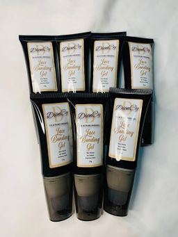 Lace bonding gel