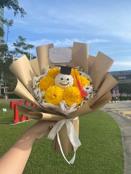 (GP005) Graduation Ping Pong Mixed Bouquet