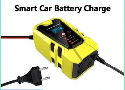 Carregador e reparador de bateria inteligente 12v 6A carro moto