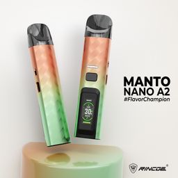 Manto Nano A2 - Tropical Orange (Special Promo) + ROKO Liquid 15ml