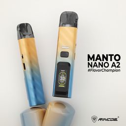 Manto Nano A2 - Gold (Special Promo) + ROKO Liquid 15ml