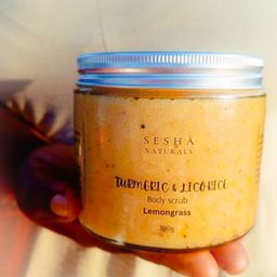 Turmeric&Liquorice body scrub 390g