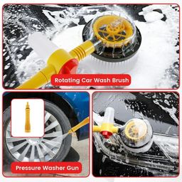 Car Wash Brush, Car Cleaning Kit,