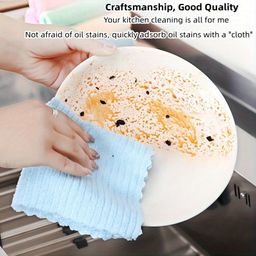 5pcs Household Cleaning Dishwashing Cloth