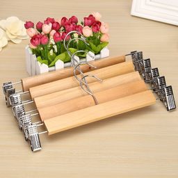 14"/28cm high Grade Natural Wooden Hangers 