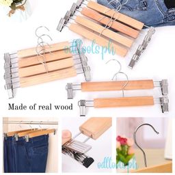 14"/28cm high Grade Natural Wooden Hangers 