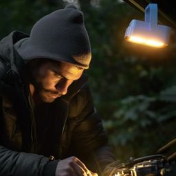 Lamp With Magnet Solar 