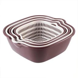 Multifunction 6pcs set drain basket