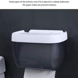 Non Punching Strong Adhesive Wall Mounted Tissue Box 