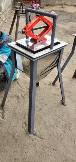 Stainless steel honey press (manual operated)