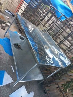 Stainless steel working table