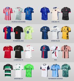 Global New Seasons Football/Soccer Kits