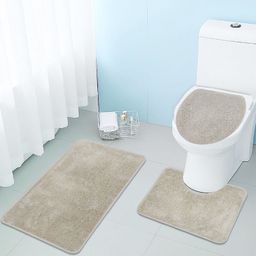 Super absorbent 3 pcs Bathroom/Toilet mats 