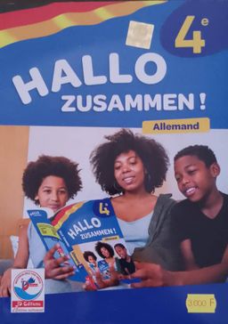 Allemand / HALO Zusammen - 4ieme (JD Editions)