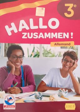 Allemand / HALO Zusammen - 3ieme (JD Editions)