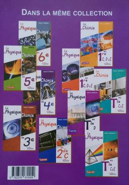 La Chimie - Tle D (SuperNova)