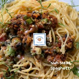 Nuh-Meat Spaghetti