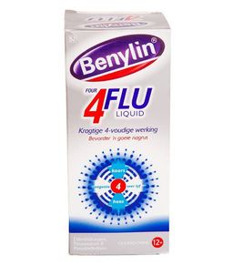 Benylin 4 Flu Liquid 200ml