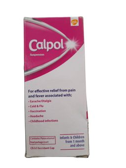 Calpol Paediatric Suspension (Paracetamol) 60ml