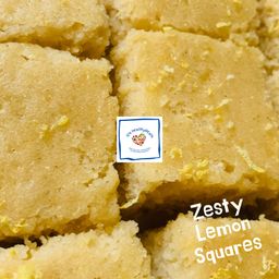 Zesty Lemon Squares (GLUTEN-FREE)