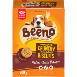 BEENO SHAPES M/TREATS SIZZLIN' STEAK 800G