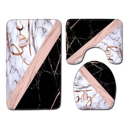 3 in 1 3D Bathroom toilet mats(big size) 