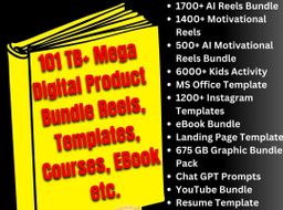 Ultimate Mega Digital Bundle | 100 TB+ Collection Of Data