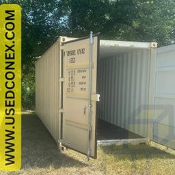 New, One-Trip shipping container