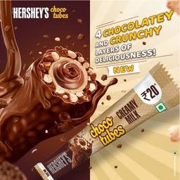 Hersheys Choco Tubes Creamy Milk 25g