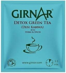 Girnar Detox Desi Kahwa 10 Tea Bags Box