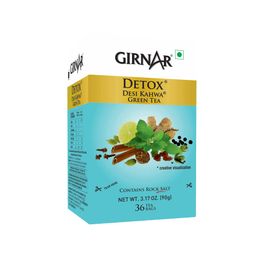 Girnar Detox Desi Kahwa 36 Tea Bags Box