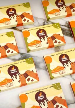 Kunafah Fingers Chocolate Bars
