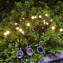 Firefly solar garden lights 2 piece (6 led per piece)